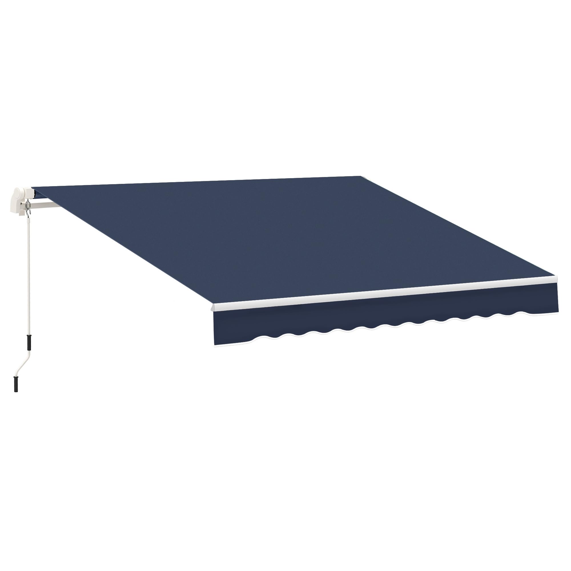 Amazon.com : Outsunny 10' x 8' Retractable Awning, Patio